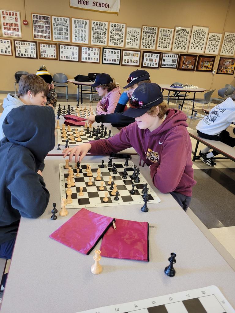students playing chess